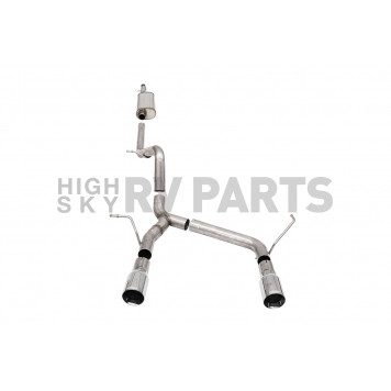 Corsa Performance Exhaust Sport Sound Level Cat Back System - 21122