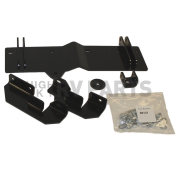 Warn Industries Snow Plow - Straight Blade Center Mount 54 Inch For ATV/UTV - 87355P54-2