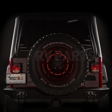 Rugged Ridge Spare Tire Brake Light LED Red 1158504-3