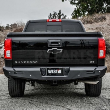Westin Automotive Bumper Pro Series 1-Piece Design Steel Black - 58421205-3