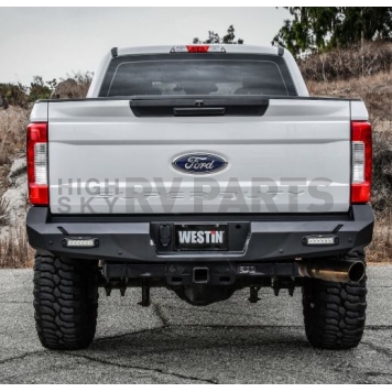 Westin Automotive Bumper Pro Series 1-Piece Design Steel Black - 58421205-4
