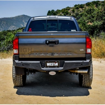 Westin Automotive Bumper Pro Series 1-Piece Design Steel Black - 58421205-5