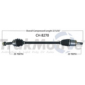 TrakMotive CV Axle Shaft - CH-8270