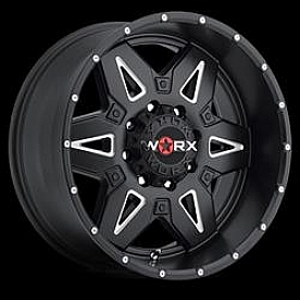 Ultra Wheel Ledge 807 - 20 x 9 Black With Natural Accents - 807-2982BM+01