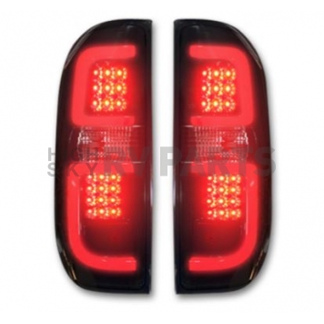 Recon Accessories Tail Light Assembly LED Set Of 2 - 264288BK-1