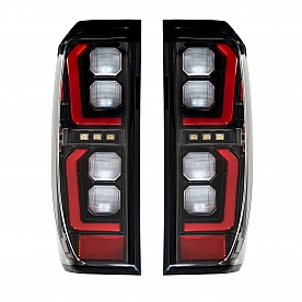 Recon Accessories Tail Light Assembly LED Set Of 2 - 264398CL