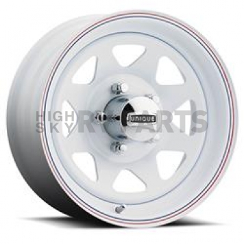 Keystone Wheel 21 Series 15 x 6 White With Red And Blue Stripes - 21-56602