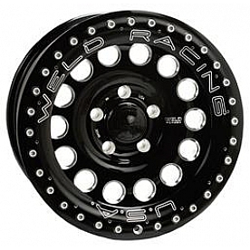 Weld Racing Wheels B57 Series - 17 x 9 Black With Natural Openings - B57B7090C45A