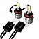 Recon Accessories Headlight Bulb Set Of 2 - 49007LEDHP