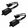 Recon Accessories Headlight Bulb Set Of 2 - 49007LEDHP