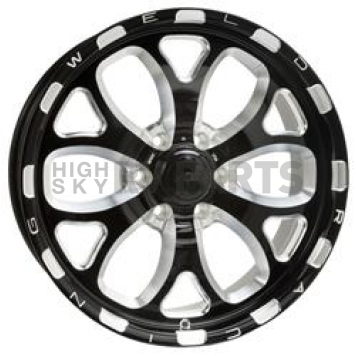Weld Racing Wheels F58 Series - 20 x 8.5 Black With Natural Openings - F58B0085C50A