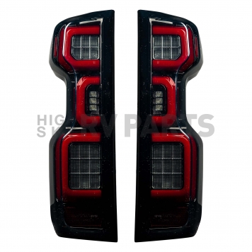 Recon Accessories Tail Light Assembly LED Set Of 2 - 64397LEDBK