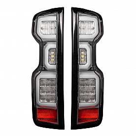 Recon Accessories Tail Light Assembly LED Set Of 2 - 64397LEDCL
