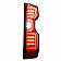 Recon Accessories Tail Light Assembly LED Set Of 2 - 64397LEDCL