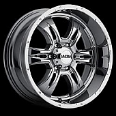 Ultra Wheel Predator II 249 - 18 x 9 Silver - 249-8963V+18