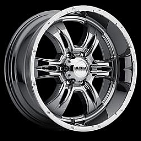 Ultra Wheel Predator II 249 - 18 x 9 Silver - 249-8963V+18