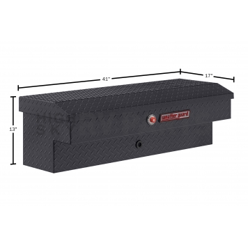 Weather Guard (Werner) Tool Box Side Mount Aluminum 3 Cubic Feet - 184603-2