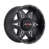 Ultra Wheel Ledge 807 - 20 x 9 Black With Natural Accents - 807-2905BM12