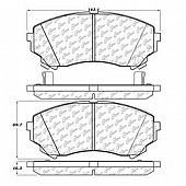 Stop Tech/ Power Slot Brake Pad - 104.13310