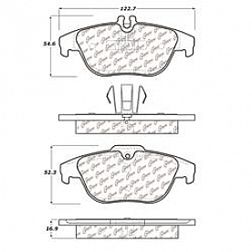 Stop Tech/ Power Slot Brake Pad - 104.13410