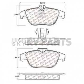 Stop Tech/ Power Slot Brake Pad - 104.13410