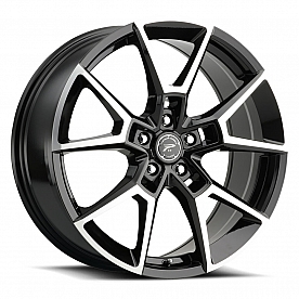 Ultra Wheel 462 Matrix - 18 x 8 Black With Natural Face - 462-8843U+35