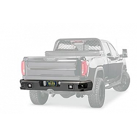Warn Bumper Ascent 1-Piece Design Steel Black - 106850