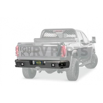 Warn Bumper Ascent 1-Piece Design Steel Black - 106850