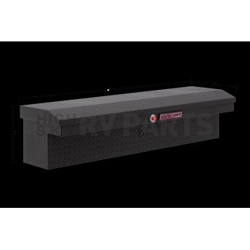 Weather Guard (Werner) Tool Box Side Mount Aluminum 3.8 Cubic Feet - 1785203-2