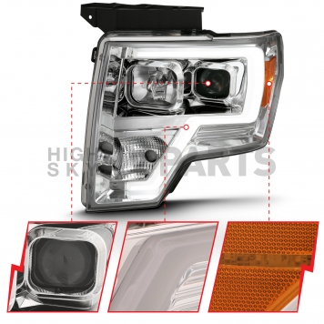 ANZO USA Headlight Assembly Set Of 2 - 111444-2