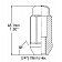 Coyote Wheel Accessories Lug Nut - 701173B