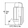 Coyote Wheel Accessories Lug Nut - 701173B