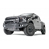 Warn Bumper Ascent XP 1-Piece Design Steel Black - 107280