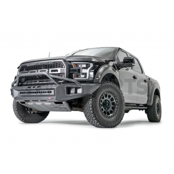 Warn Bumper Ascent XP 1-Piece Design Steel Black - 107280