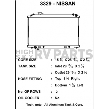 CSF Radiator 3329