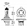 Hella Headlight Bulb Single - 9003