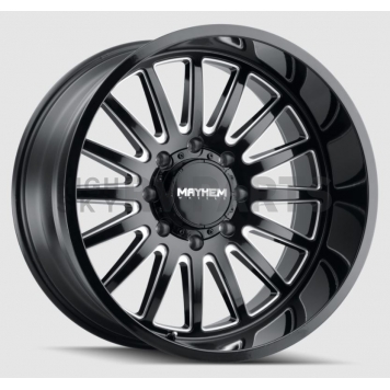 Mayhem Wheels Utopia 8114 - 20 x 9 Black With Natural Accents - 8114-2936BM