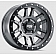 Dirty Life Race Wheels Canyon Pro 9309 - 17 x 9 Graphite With Black Lip - 9309-7973MGT12