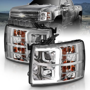 ANZO USA Headlight Assembly Set Of 2 - 111481