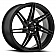 Ultra Wheel F14 449 - 16 x 7 Black - 449-6718SB+40