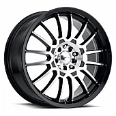 Ultra Wheel F-56 456 - 18 x 8 Black With Diamond Cut Face - 456-8815U+40