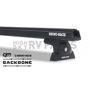 Rhino-Rack USA Roof Rack - 59 Inch Black 2 Bars Direct-Fit - JB0884