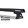Rhino-Rack USA Roof Rack - 59 Inch Black 2 Bars Direct-Fit - JB0884