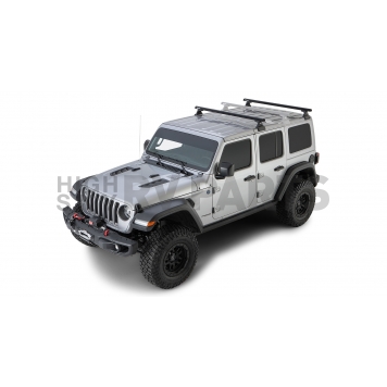 Rhino-Rack USA Roof Rack - 59 Inch Black 2 Bars Direct-Fit - JB0884-2