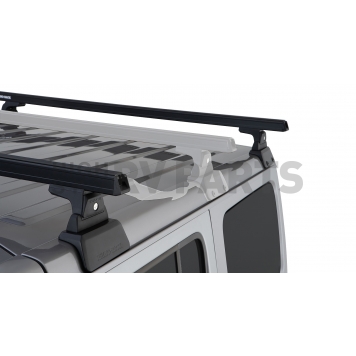 Rhino-Rack USA Roof Rack - 59 Inch Black 2 Bars Direct-Fit - JB0884-4