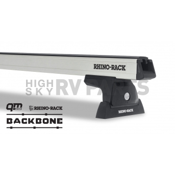 Rhino-Rack USA Roof Rack - 59 Inch Silver 2 Bars Direct-Fit - JB0886