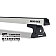 Rhino-Rack USA Roof Rack - 59 Inch Silver 2 Bars Direct-Fit - JB0886