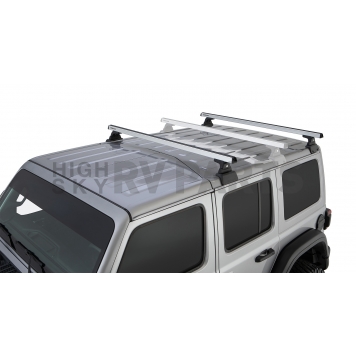 Rhino-Rack USA Roof Rack - 59 Inch Silver 2 Bars Direct-Fit - JB0886-2