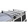 Rhino-Rack USA Roof Rack - 59 Inch Silver 2 Bars Direct-Fit - JB0886