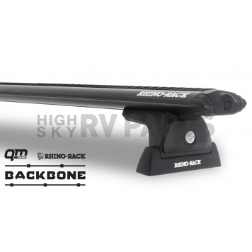Rhino-Rack USA Roof Rack - 59 Inch Silver 2 Bars Direct-Fit - JB0898